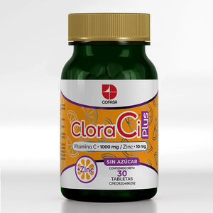 CLORACI Vitamina C 1000 Mg + Zinc TAB