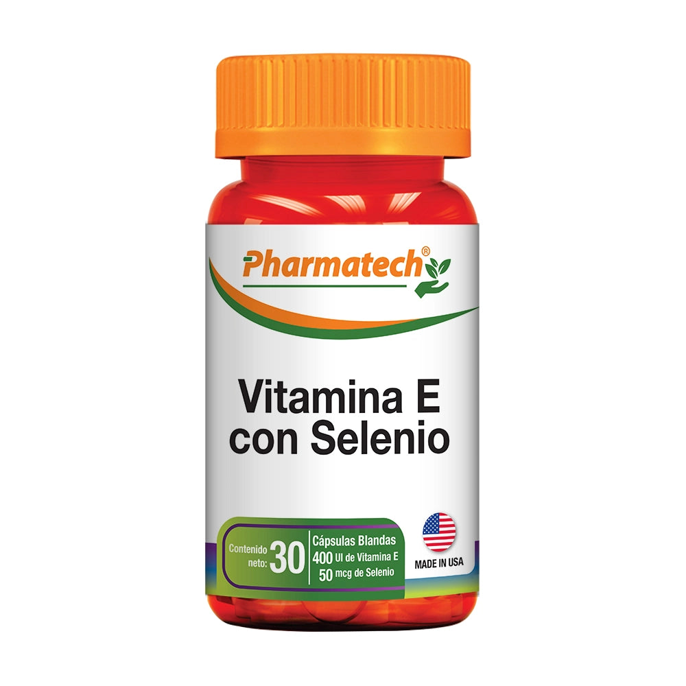 Vitamina E con Selenio. Cápsula blanda x 30